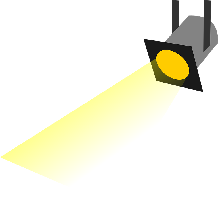 Spotlight Stage Disco Vector Graphic   HD Free Download