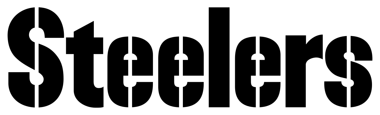 Steelers Black Text PNG  HD Free Download