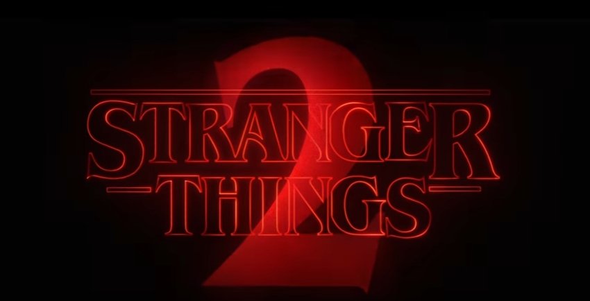 Stranger Things 2 Logo Season Two Trailer Debuts During Super  HD Free Download