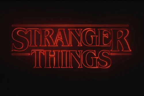 Stranger Things On Black Background  HD Free Download
