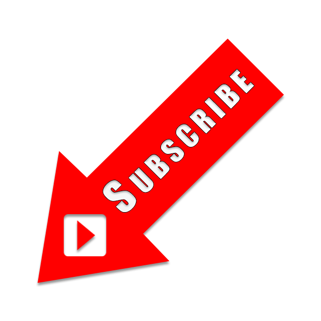 Subscribe PNG Down Arrow Style With Play Icon  HD Free Download