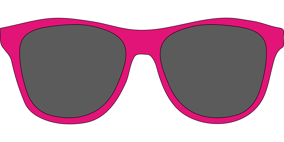 Sunglasses Pink Frame PNG  HD Free Download