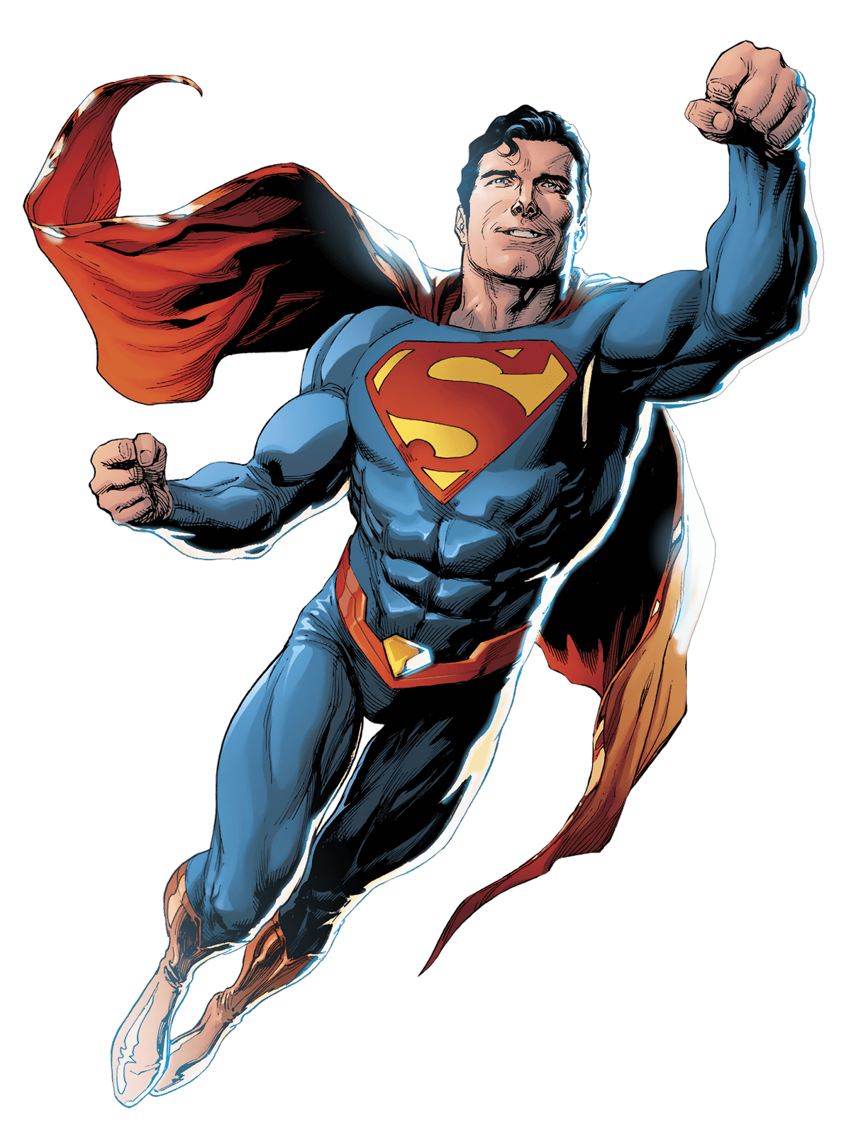 Superman Cartoon PNG Classic  HD Free Download