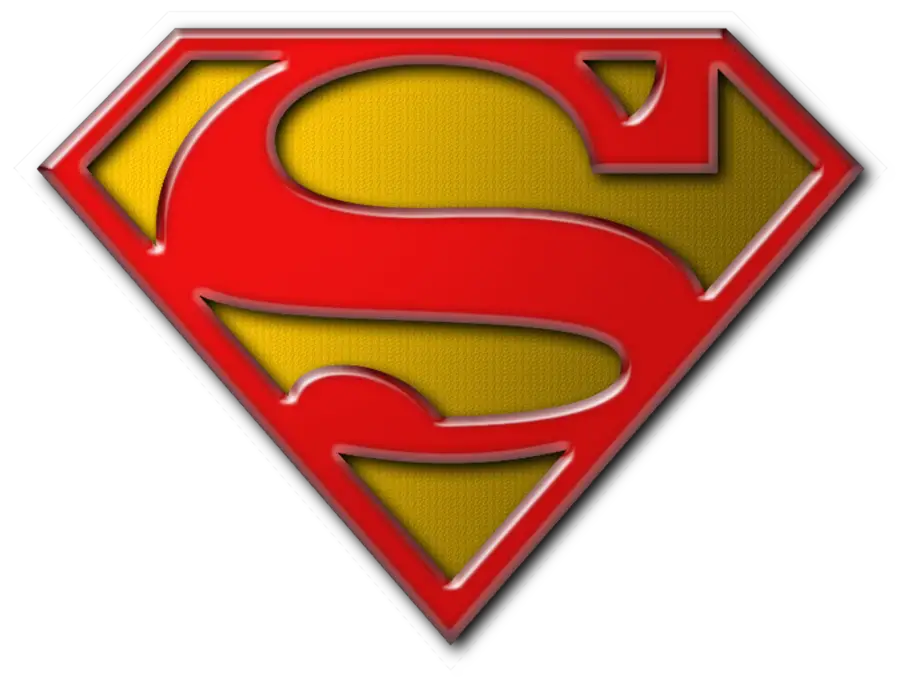 Superman Red Adn Yellow PNG Logo HD Free Download