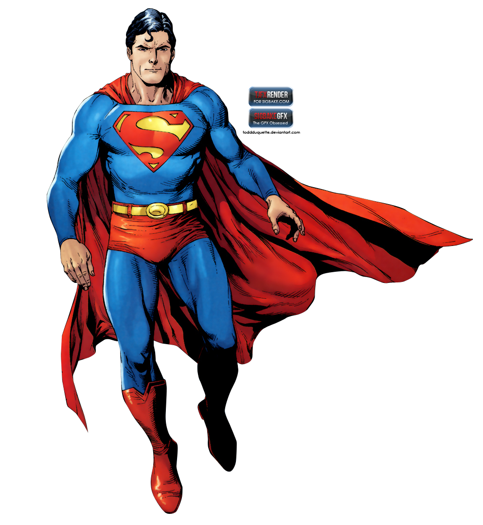 Superman Render Tjfx Deviantart HD Free Download