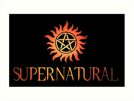 Supernatural Logo In Red PNG  HD Free Download