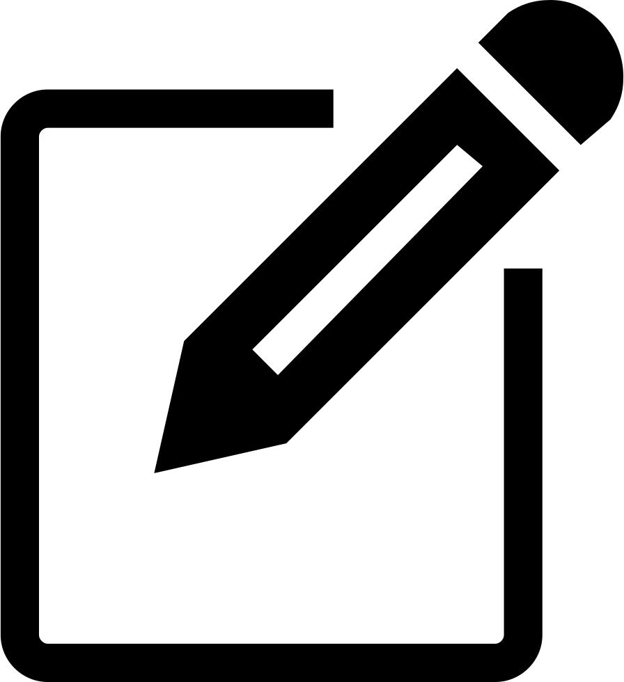 Svgg Write Letter Svg PNG Icon HD Free Download