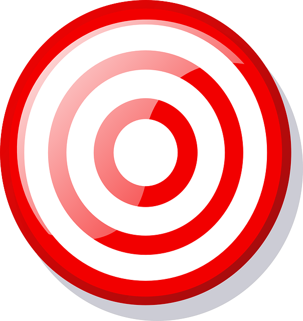 Target Aim Red Vector Graphic   HD Free Download