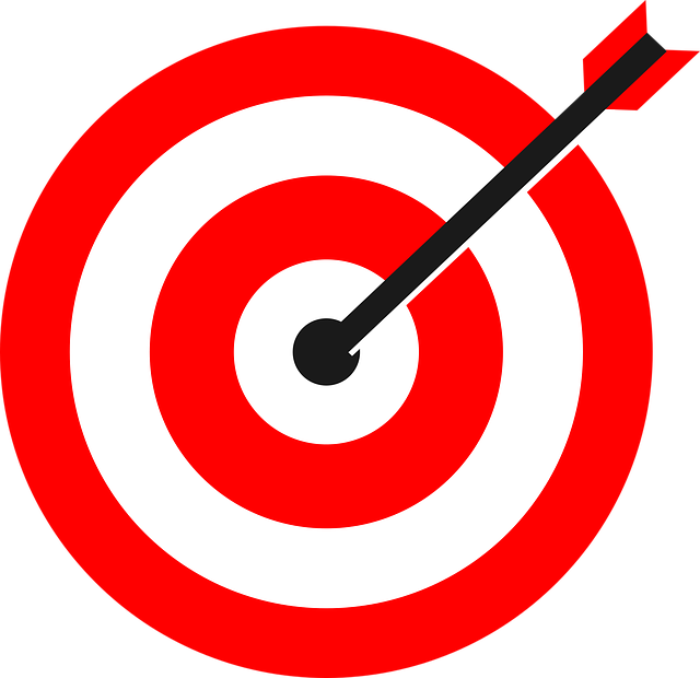 Target Arrow Bulls Eye Vector Graphic   HD Free Download