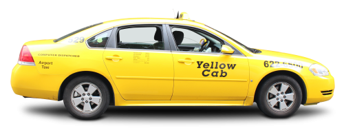 Taxi Yellow Cab Transparent PNG  HD Free Download