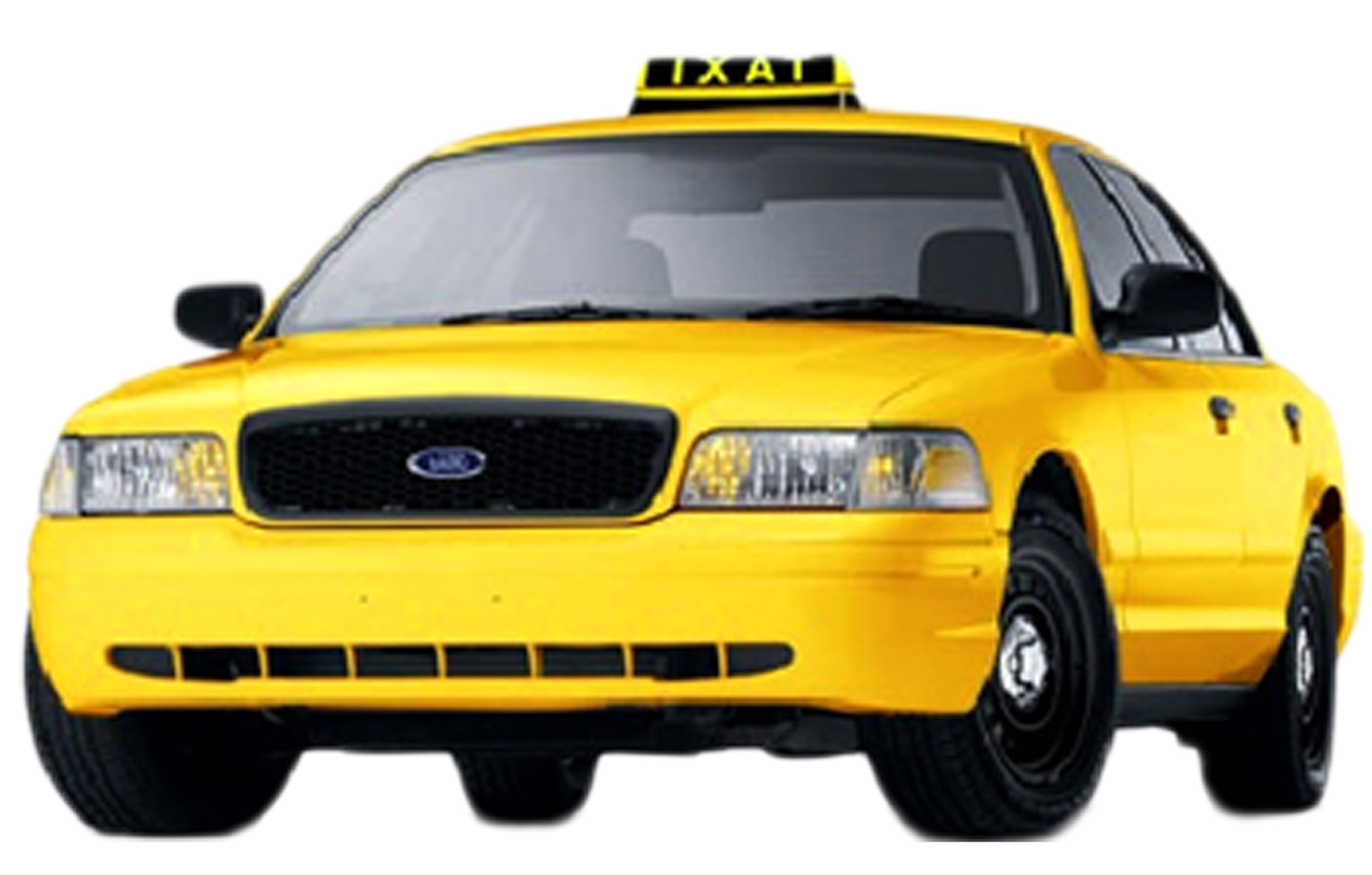 Taxi Car Yellow PNG  HD Free Download