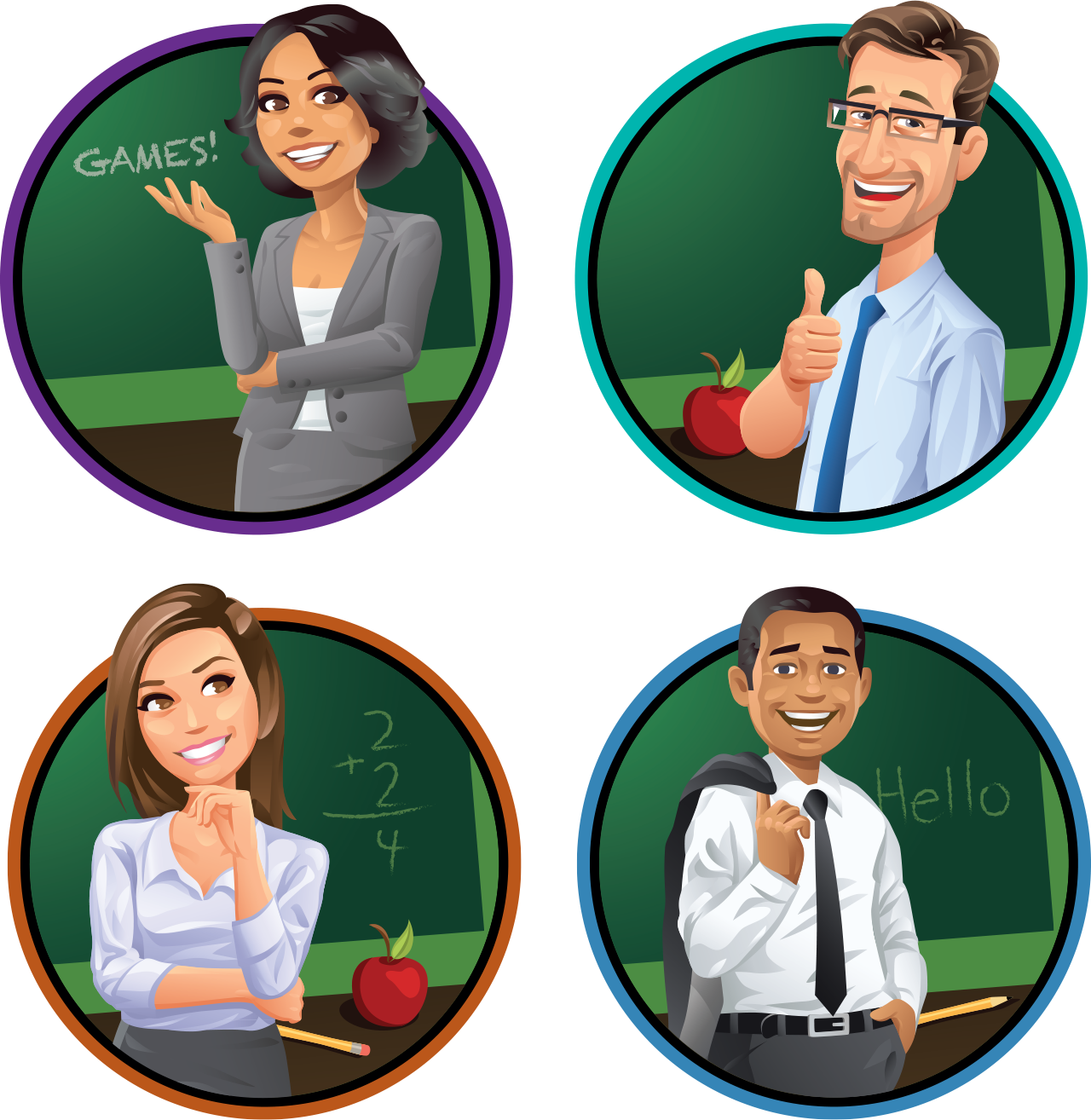 Teacher Profiles Four Types Teachers The Games Project  HD Free Download