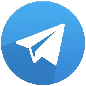 Circle Telegram Icon  HD Free Download