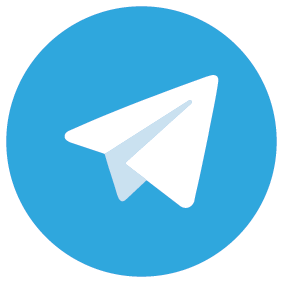 Telegram Symbol And White Line On Circle Free  HD Free Download