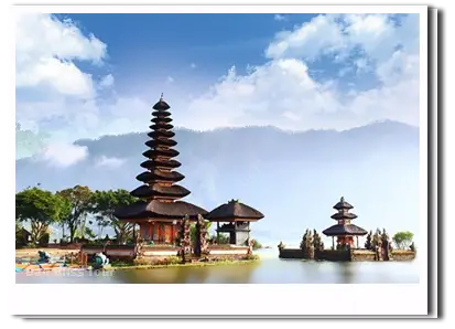 Temple Bell Bedugul And Tanah Lot HD Free Download