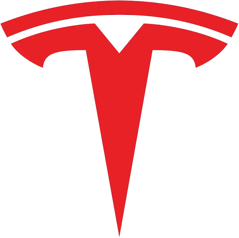 Simple Tesla Red PNG  HD Free Download