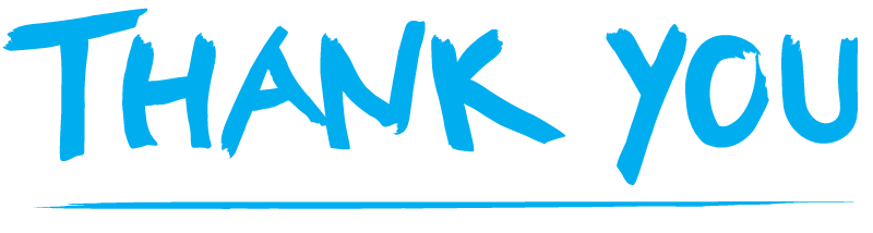 Thank You Blue Image PNG  HD Free Download