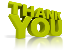 Green Thank You Clipart  HD Free Download