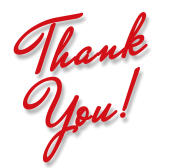 Thank You Red Text Picture  HD Free Download