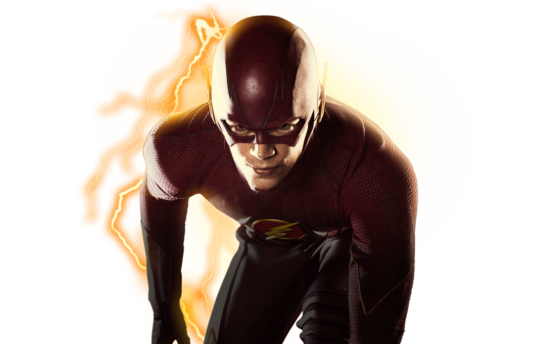 Red Costume Superhero Flash Transparent PNG  HD Free Download