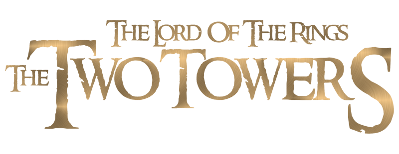 The Two Towers Lord Of The Rings PNG Logo HD Free Download