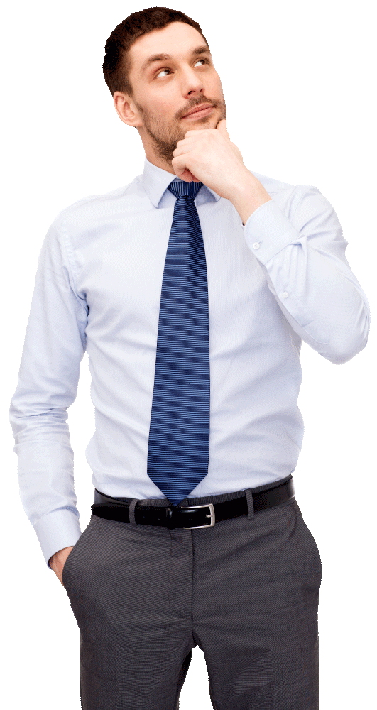Thinking Man PNG Image Without Background Web Icons PNG  HD Free Download
