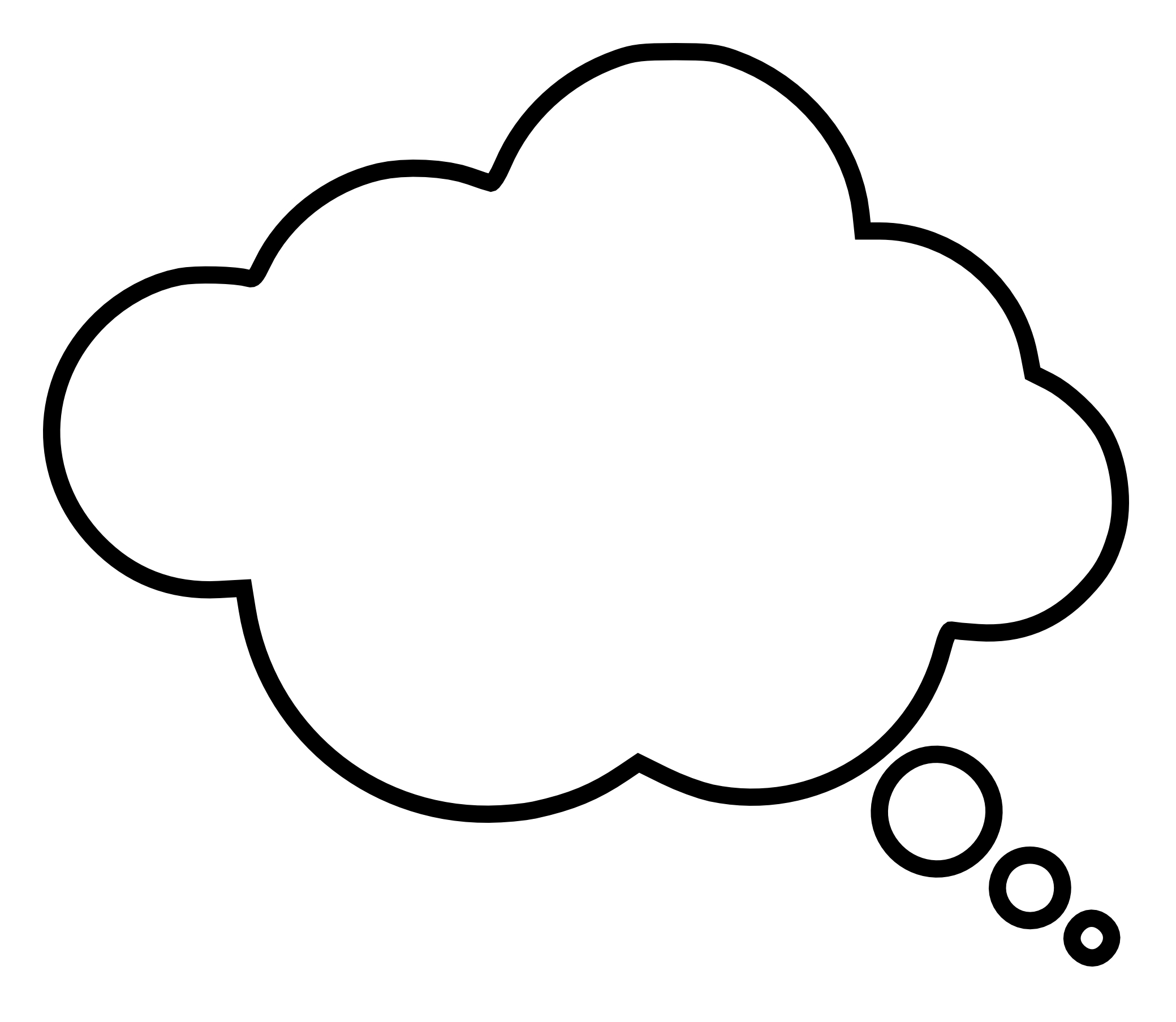 Thought Bubble Speech Bubble Transparent PNG Image   HD Free Download