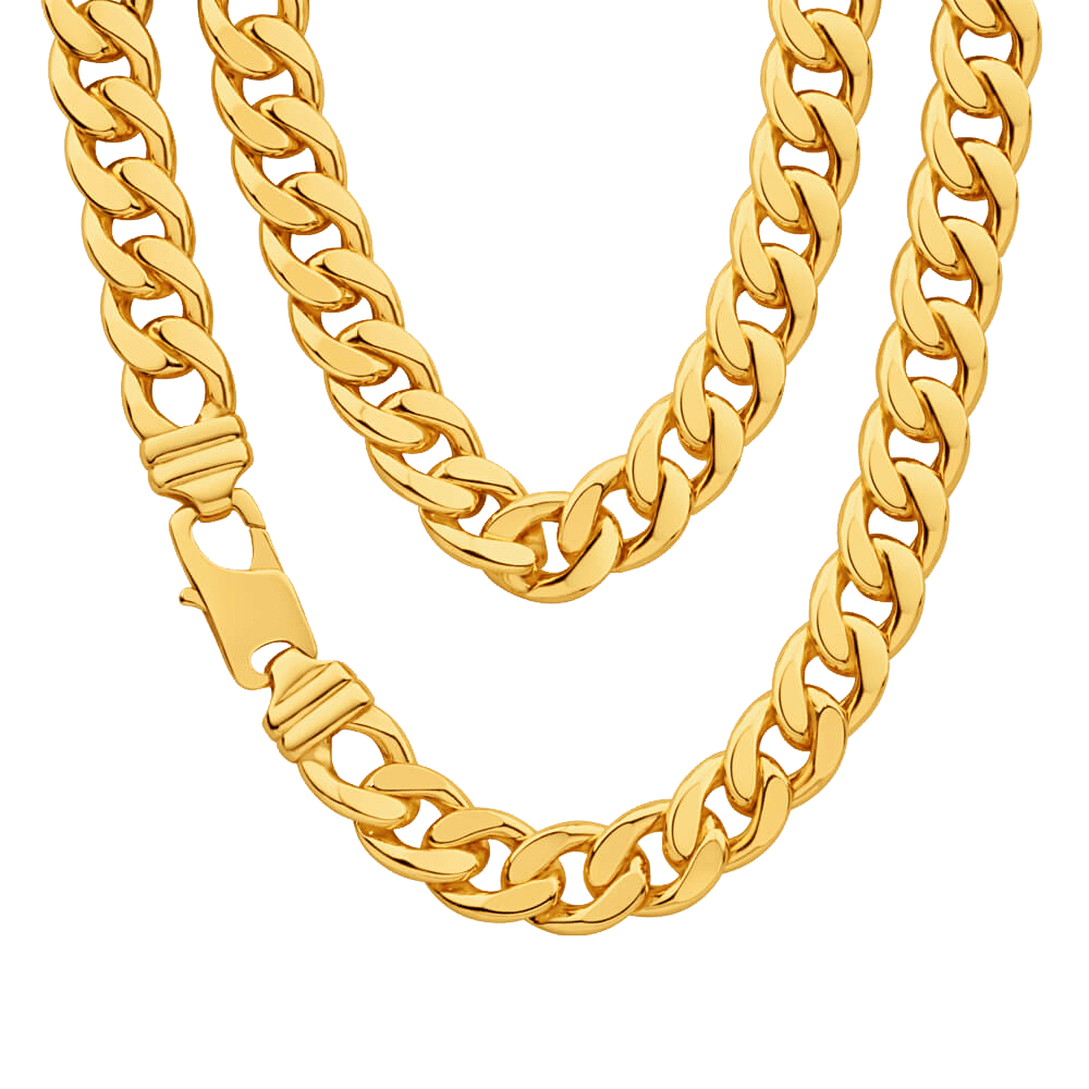 Thug Life Gold Chain Shiny Transparent  HD Free Download