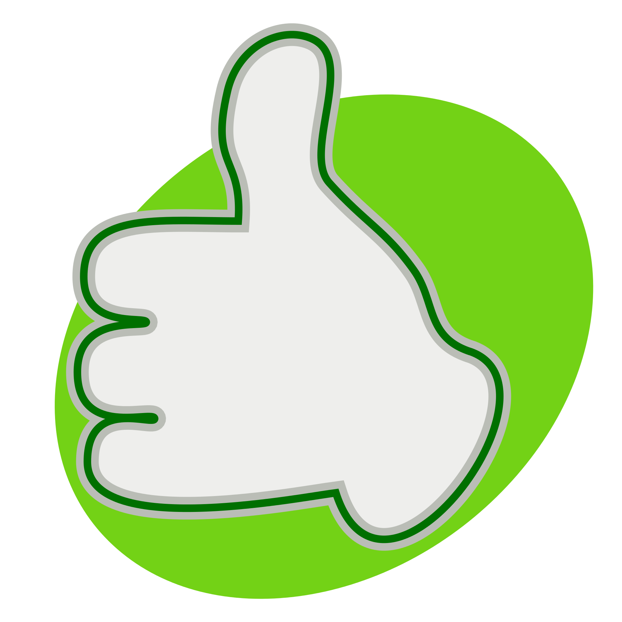 Thumbs Up Clipart Customers Circle Green  HD Free Download