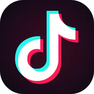 Black Square Tik Tok Android Application Logo PNG  HD Free Download