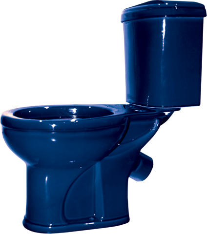Crazy Colored Blue Toilet Transparent Image  HD Free Download