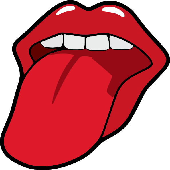 Tongue Clip Art Clkerm Vector Clip Art Online  HD Free Download