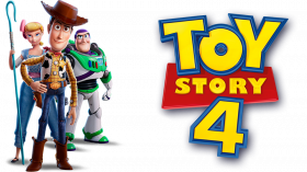 Toy Story 4 Logo PNG With Movie Character  HD Free Download