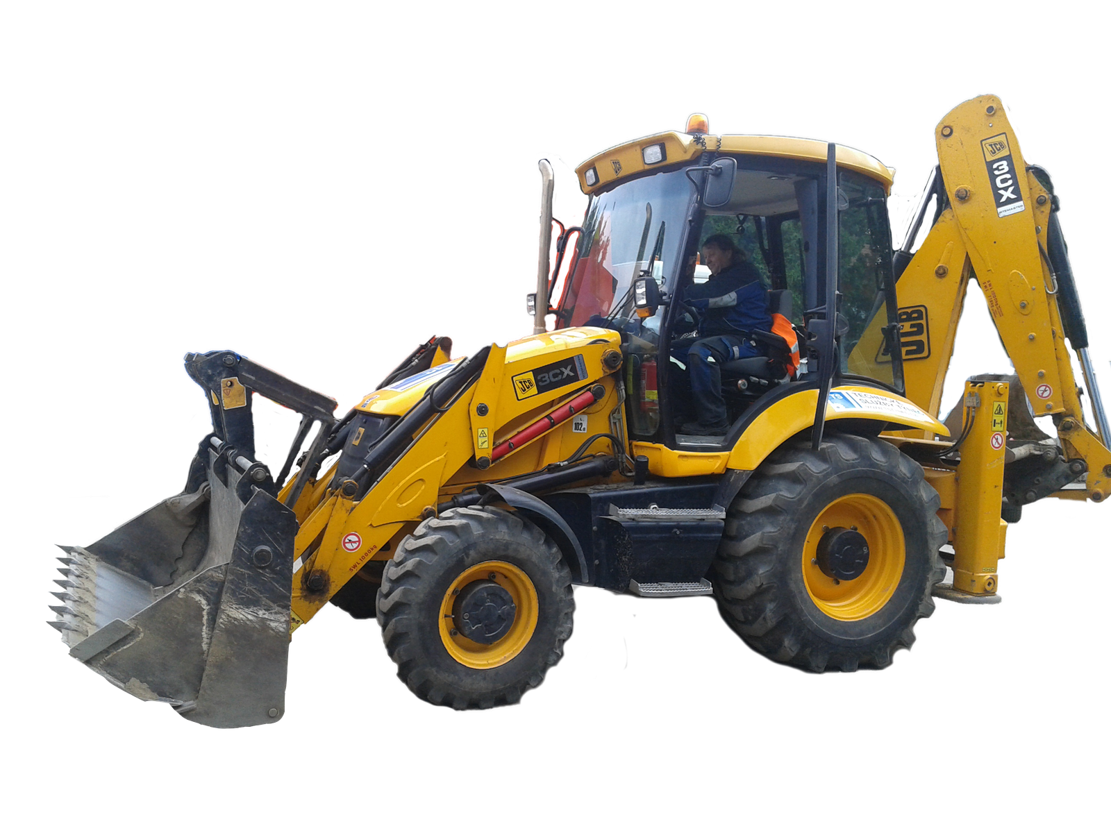 Traktor Bagr Jcb Technick Slu Eby Fdnec Nad Zavou  HD Free Download