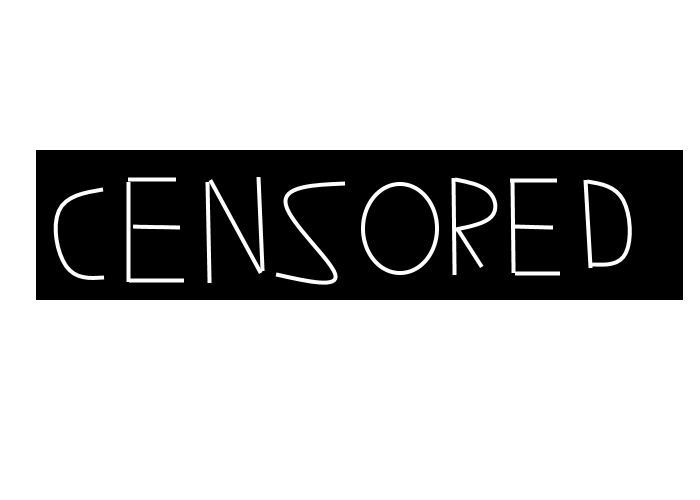 Transparent Censored Sign Object Background  HD Free Download