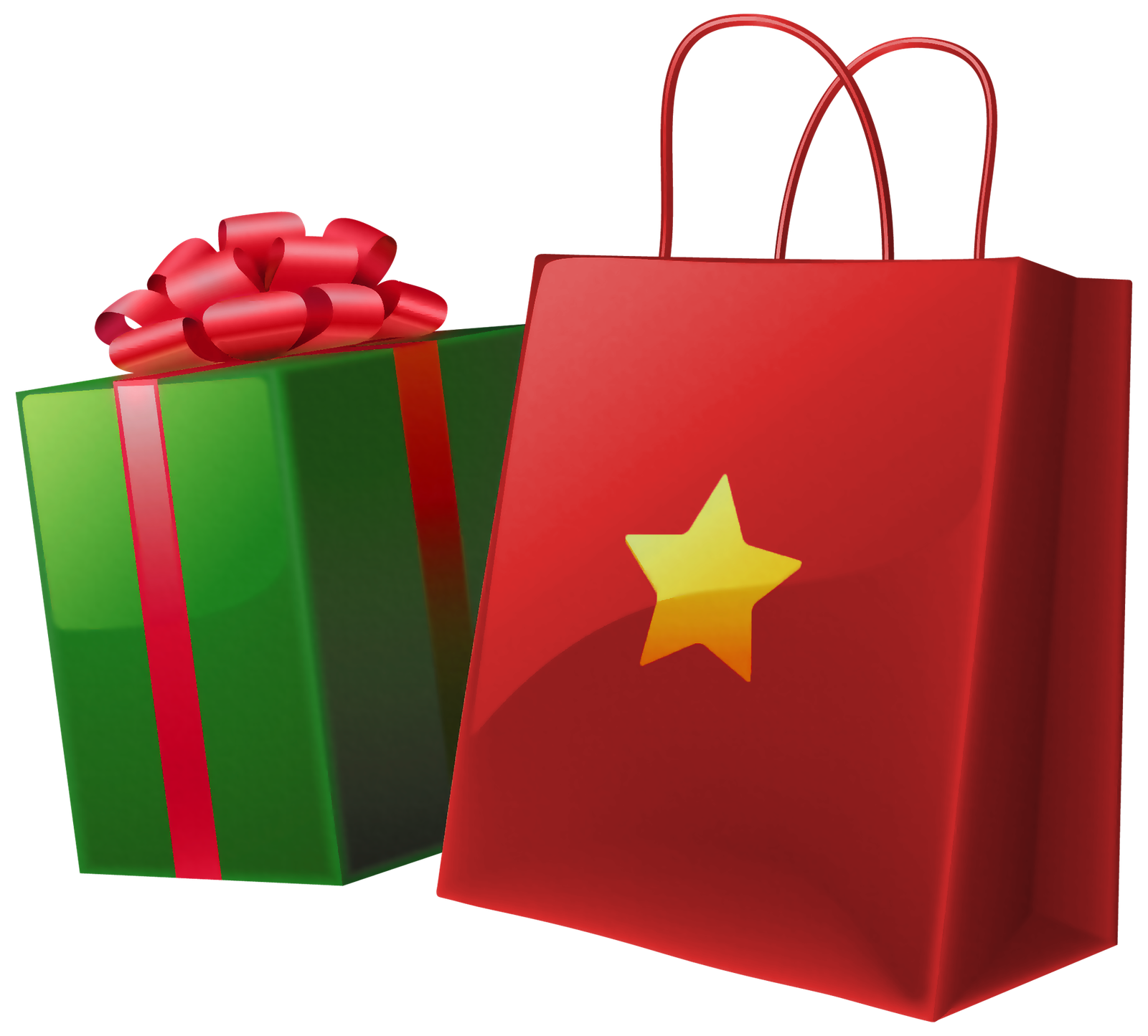 Transparent Christmas Gift Box And Bag Gallery  HD Free Download