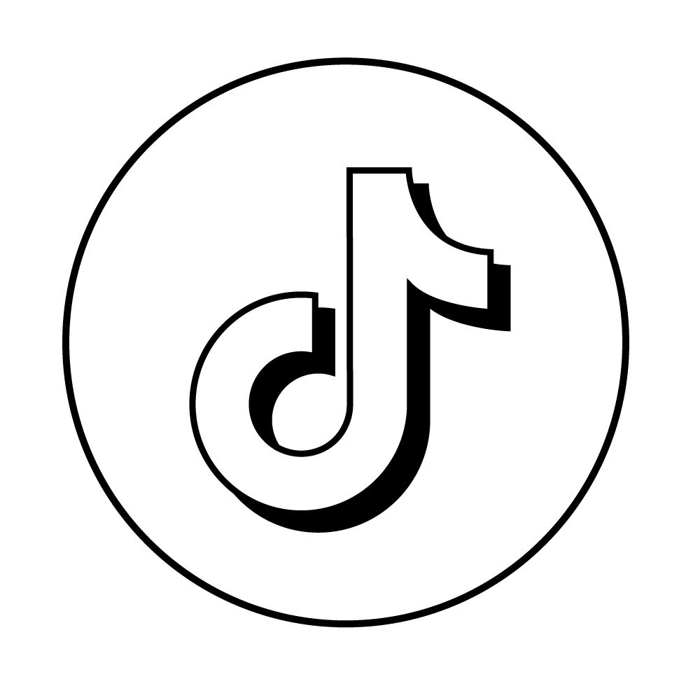 Transparent White Tiktok Logo  HD Free Download