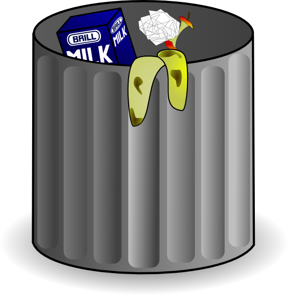 Trash Can Trash Clip Art Clkerm Vector Clip Art Online  HD Free Download