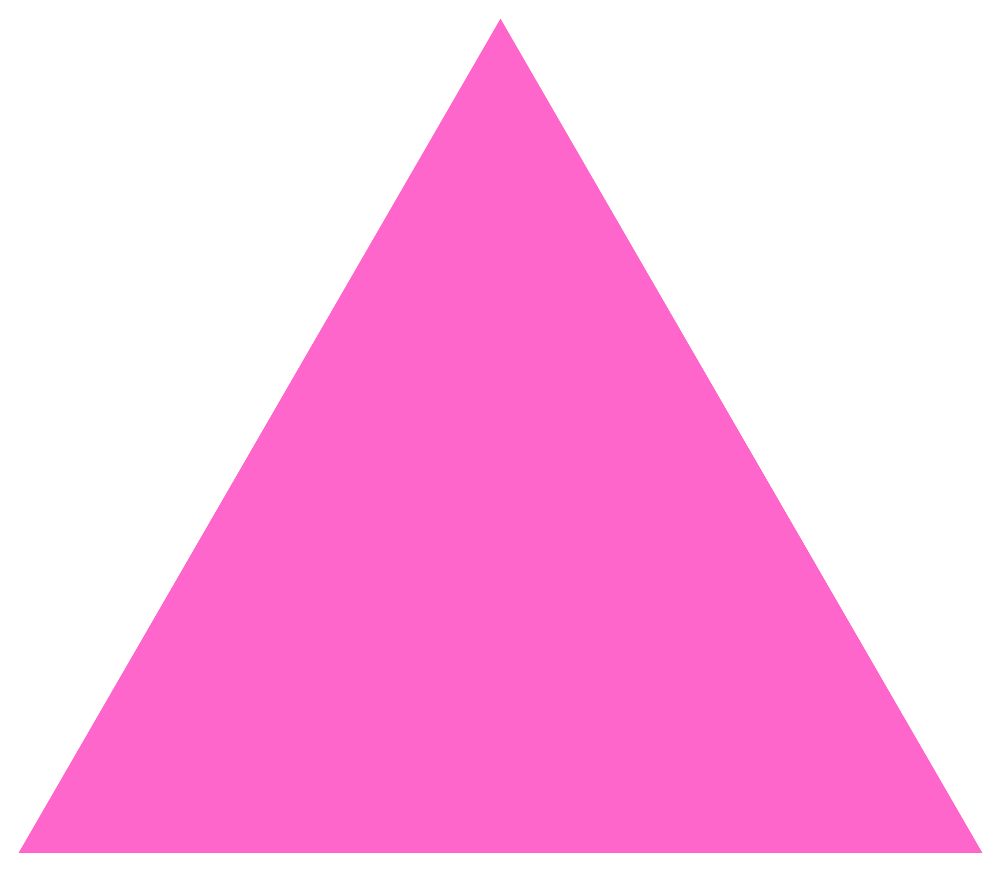 Triangle Pink PNG  HD Free Download