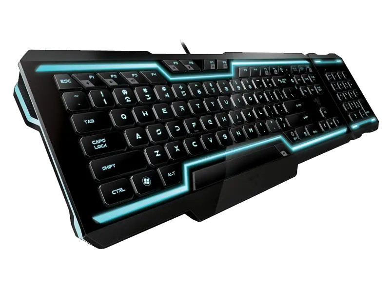 Tron Gaming Keyboard Designed Razer Rez Derez  HD Free Download