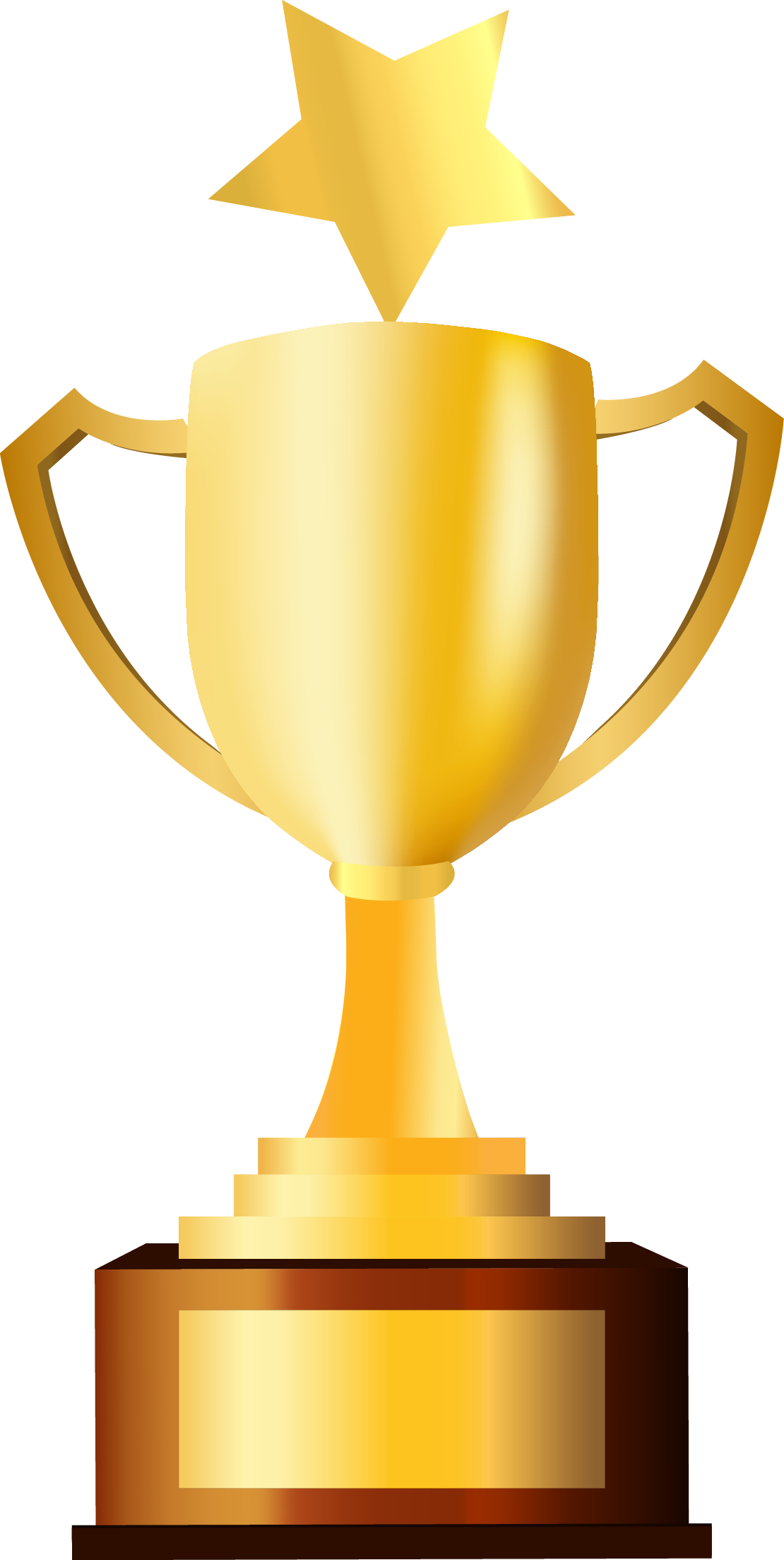 Trophy With Star Icon   HD Free Download