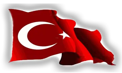 Türk Bayrağı Hareketli Bayrak Gif Turkey Wavy Flag PNG  HD Free Download