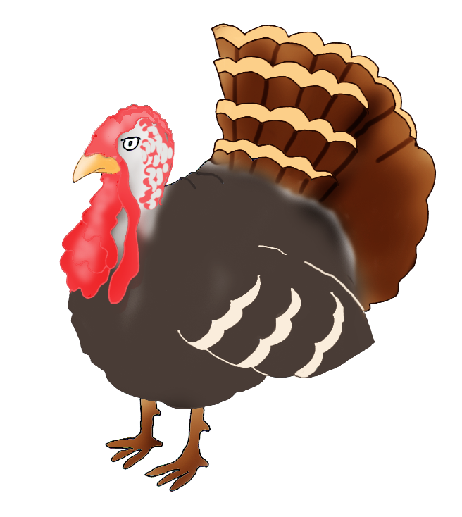 Turkey Happy Thanksgiving Clipart  HD Free Download