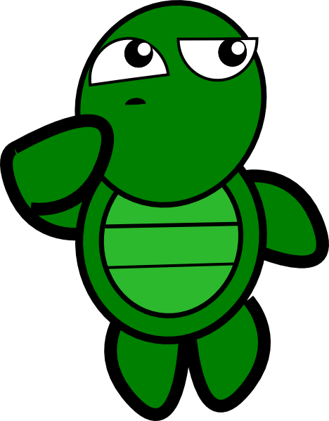 Turtle Thinking Clip Art Clkerm Vector Clip Art  HD Free Download