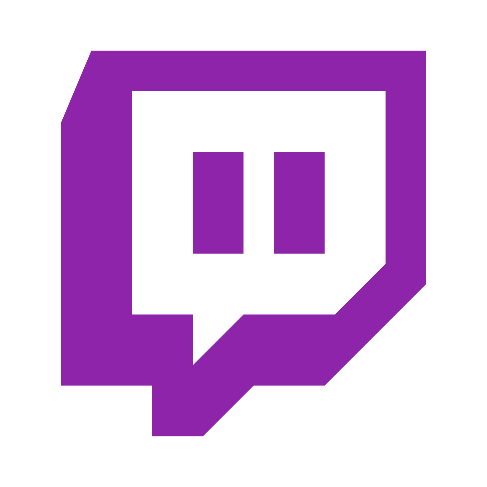 Twitch Logo Vector PNG  HD Free Download
