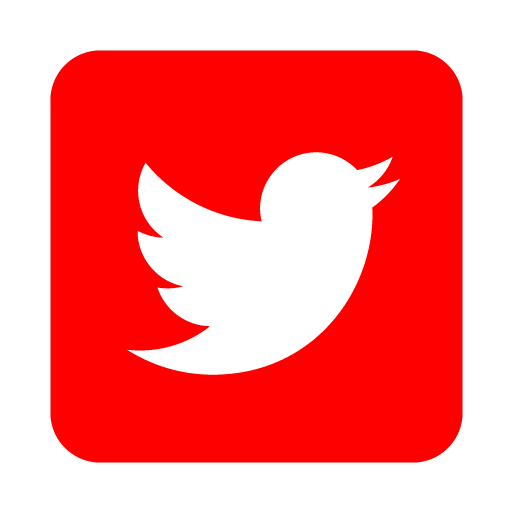 Twitter Square Red Logo PNG  HD Free Download