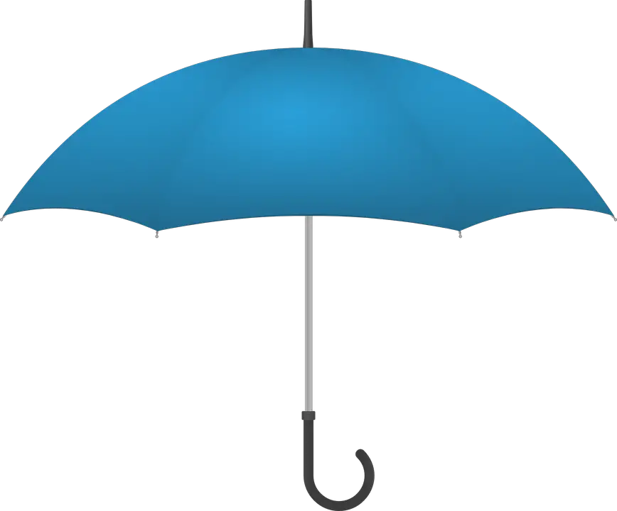 Umbrella Non Wet Vector Graphic HD Free Download