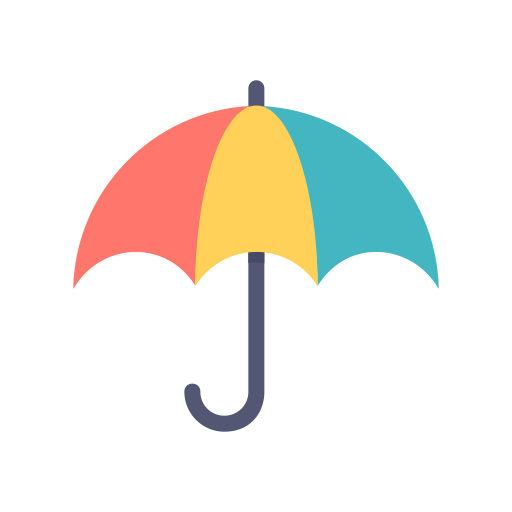 Umbrella Sun Protection Rain Summer Icon  HD Free Download