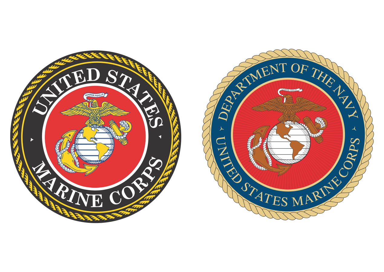 Us Marine Corps Logo Vector PNG  HD Free Download