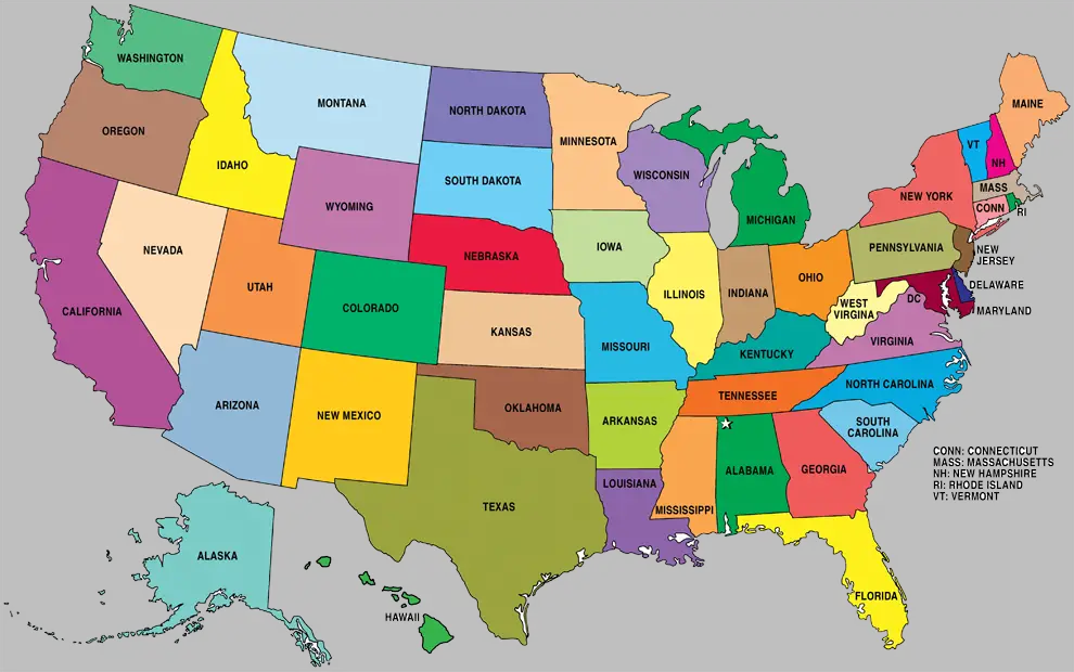 Usa Map Burial Laws State Coeio HD Free Download